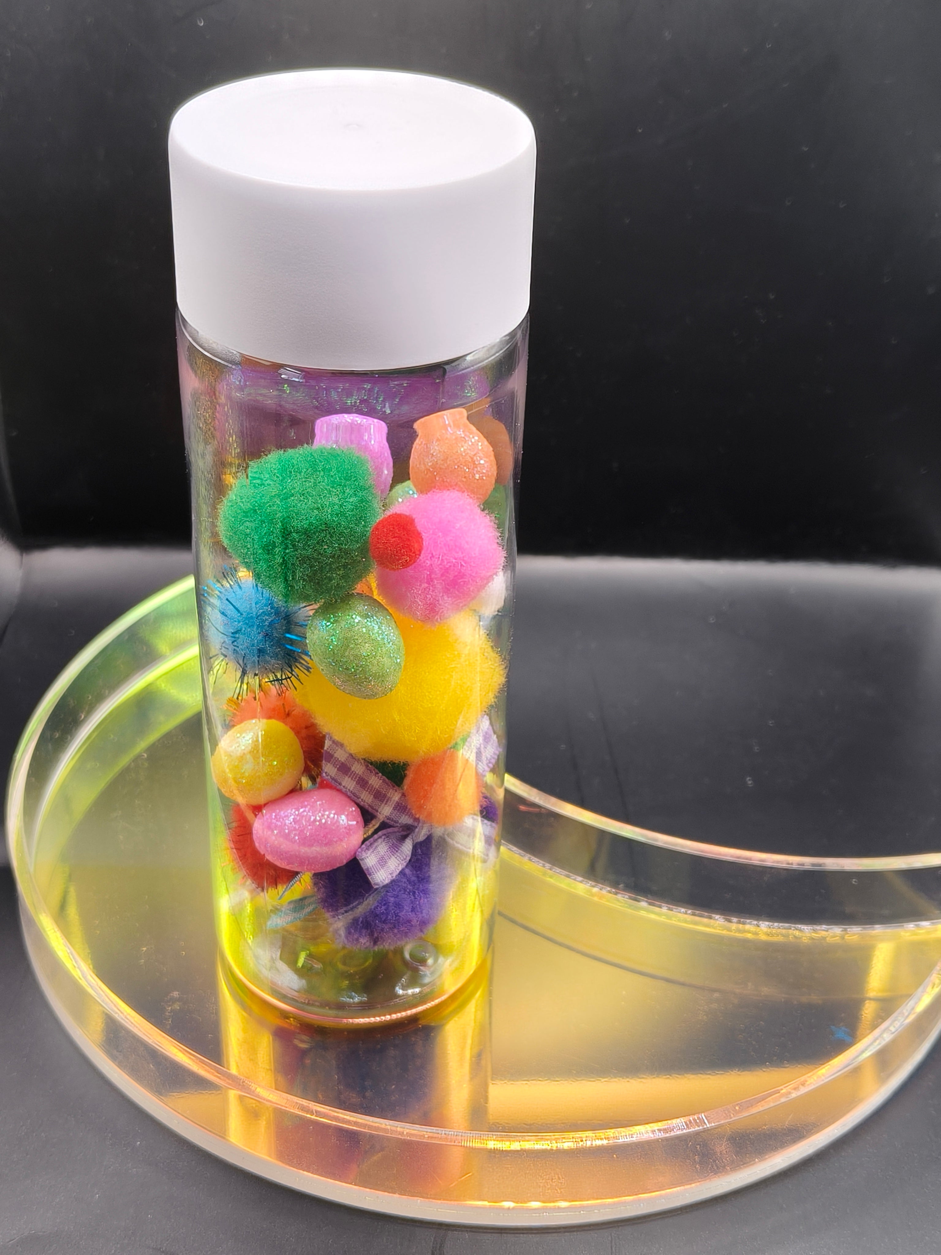 Sensory Shaker - Easter Colours