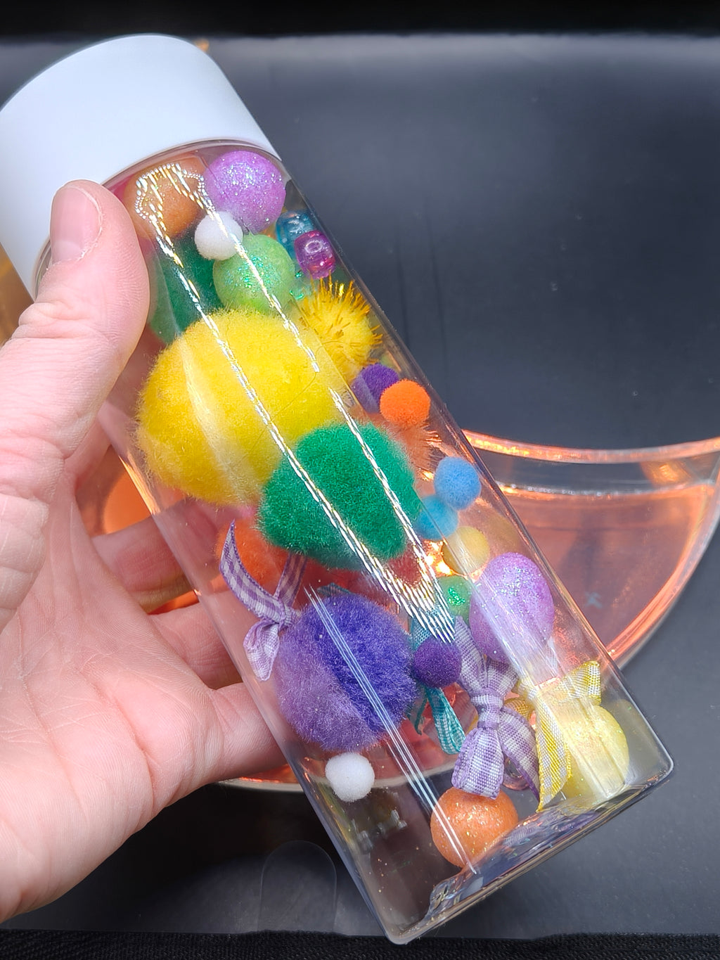 Sensory Shaker - Easter Colours
