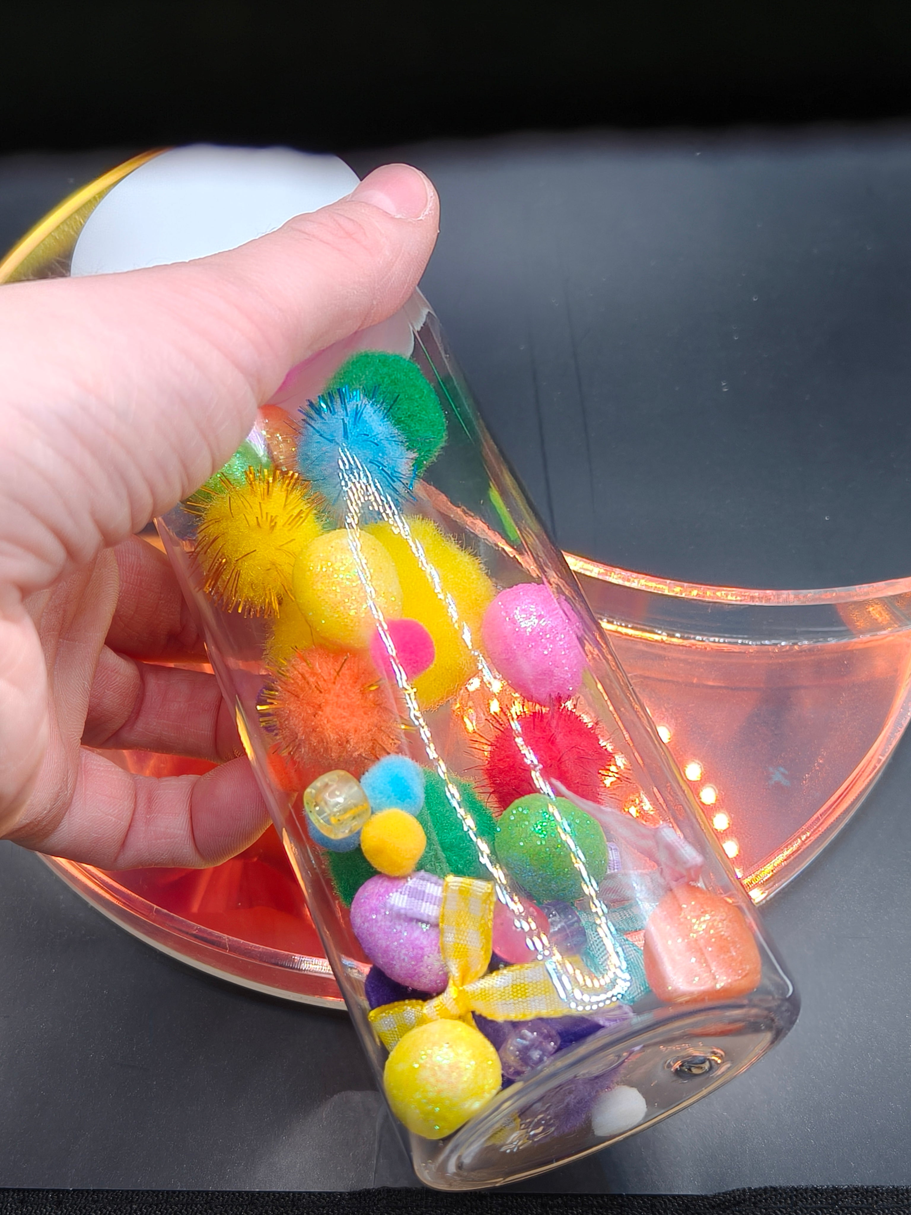 Sensory Shaker - Easter Colours