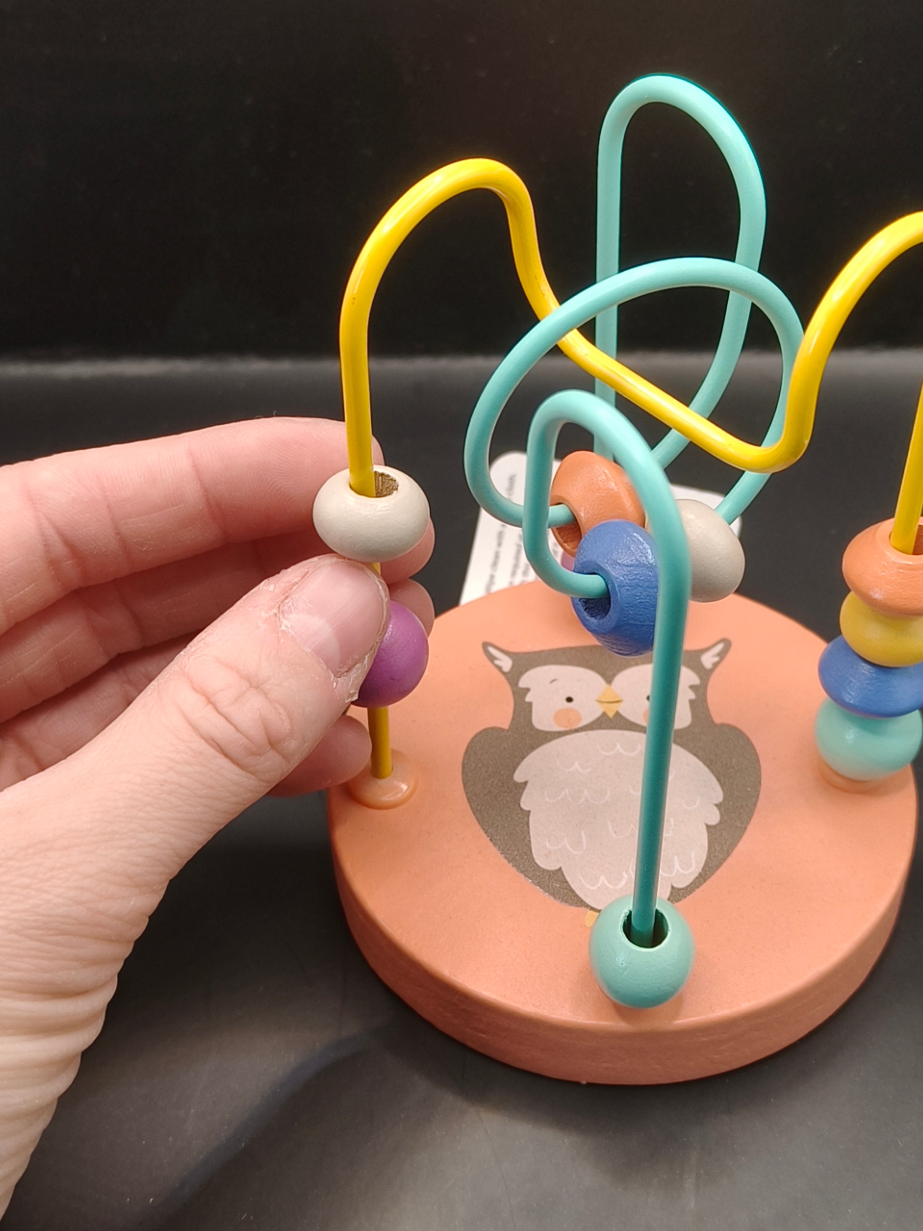 Mini Wooden Bead Maze