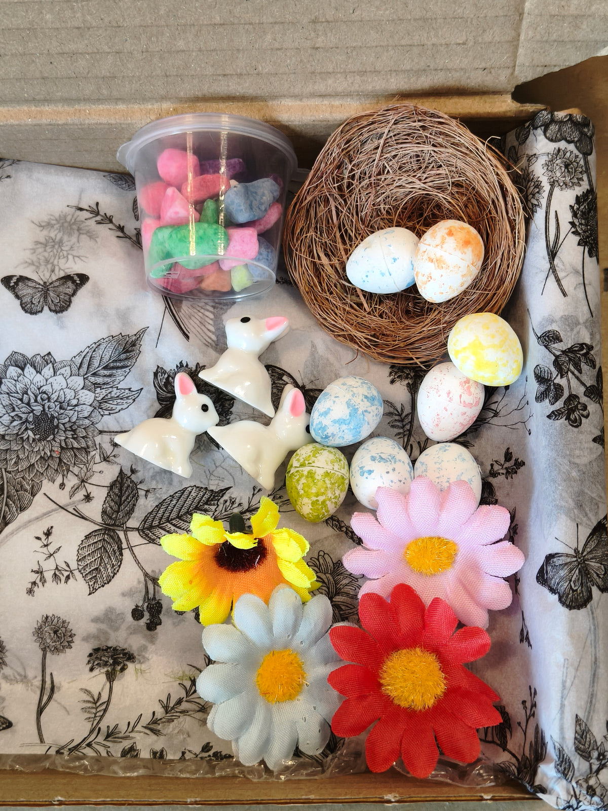 Easter Bunny Garden Tuff Tray Kit