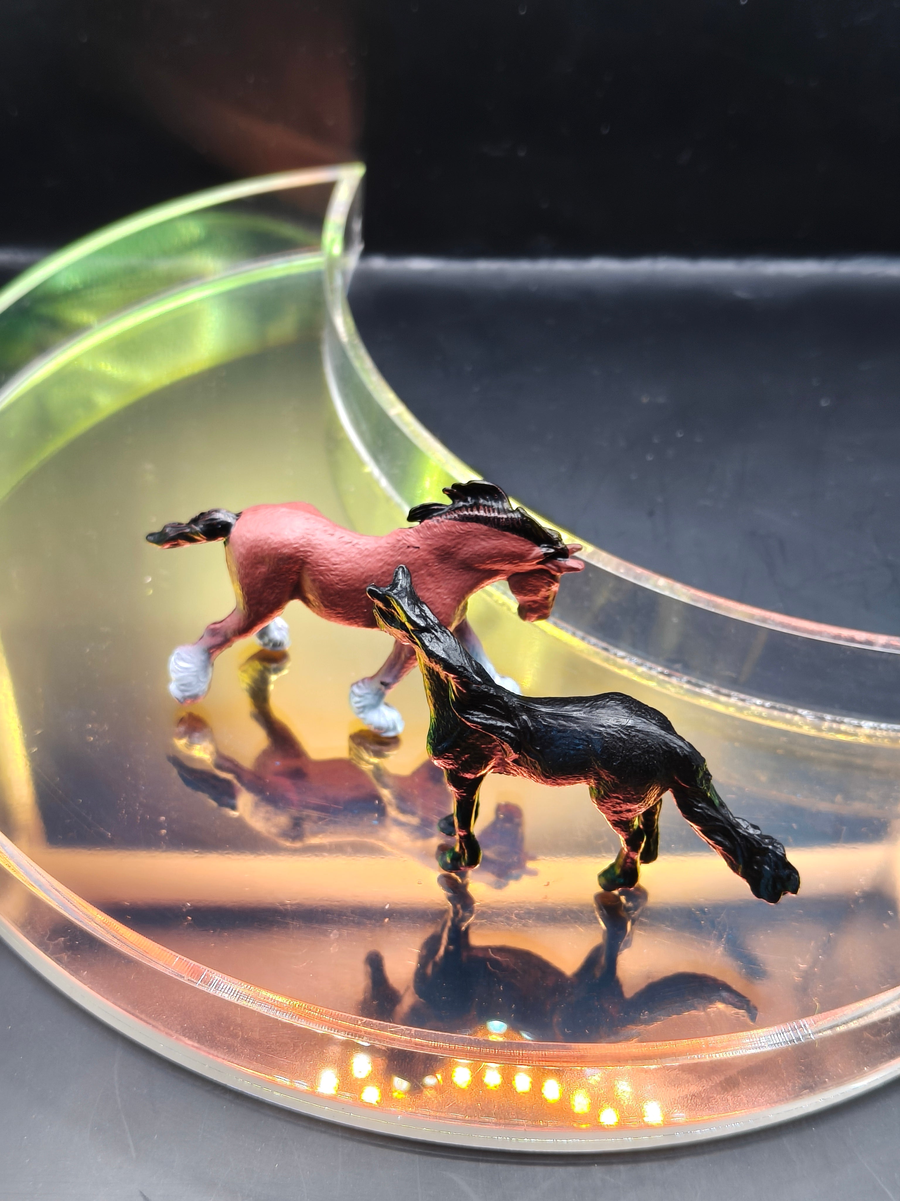 Horse Figures x 2