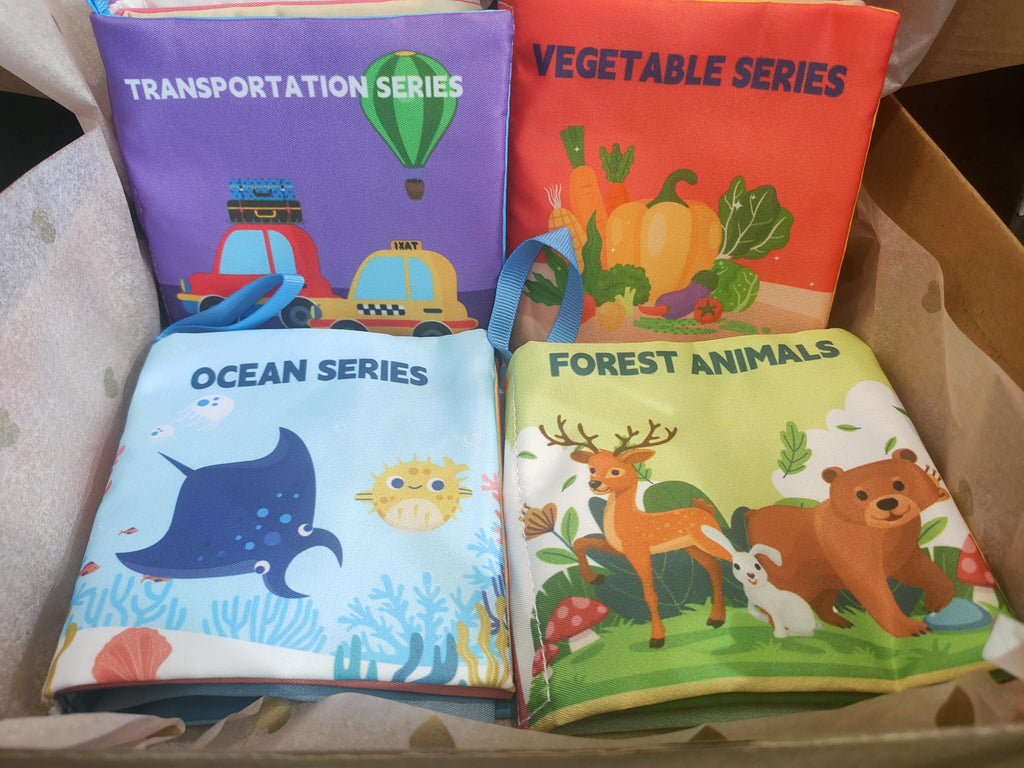 Fidget Sensory Box - Baby Highchair set - Baby sensory activity box 6 months