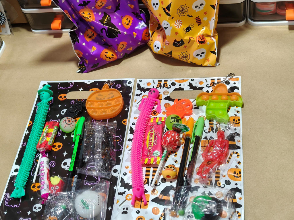 Pre-Filled Halloween Fidget Gift Bag - Party Bag - Halloween Favour - Presents - Fidget Busy Bag - Kids