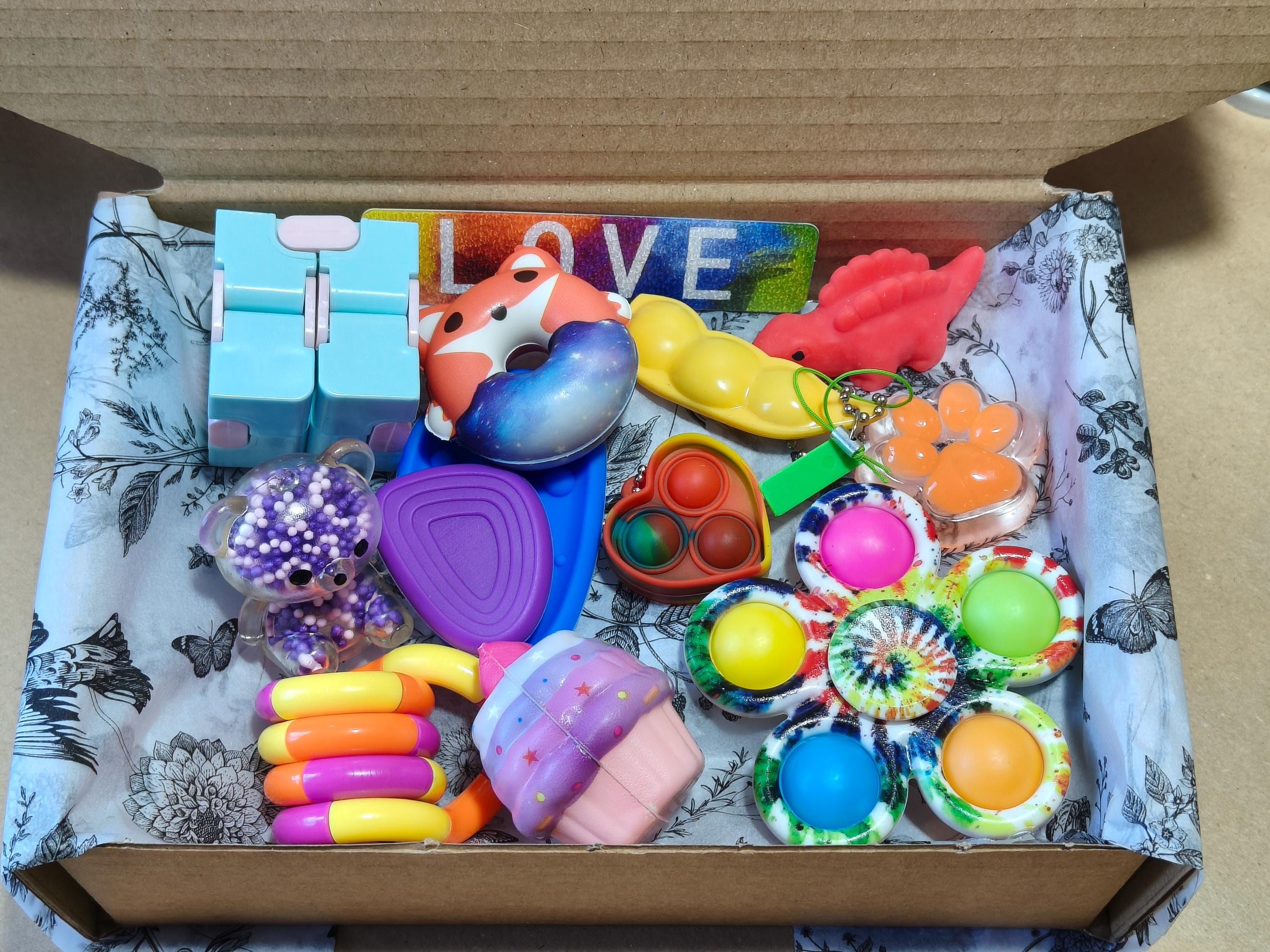 Fidget Box - Multicolour - Adult/older children fidget toys