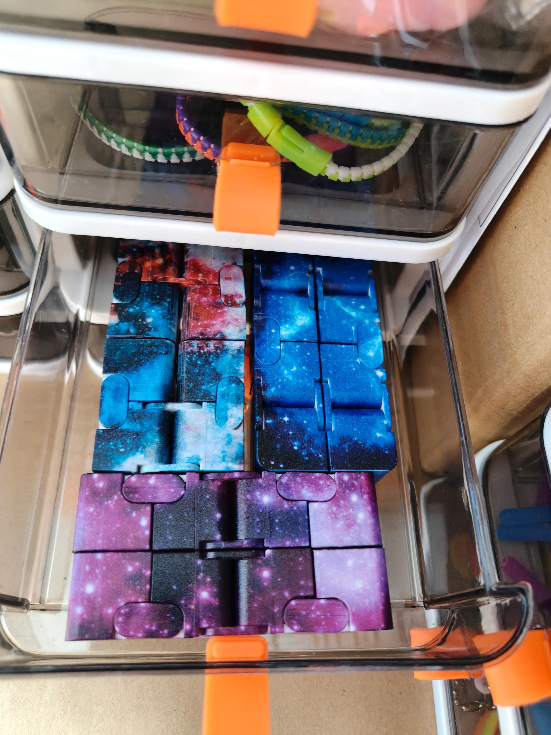 Fidget Box - Space Galaxy - Adult/older children fidget toys