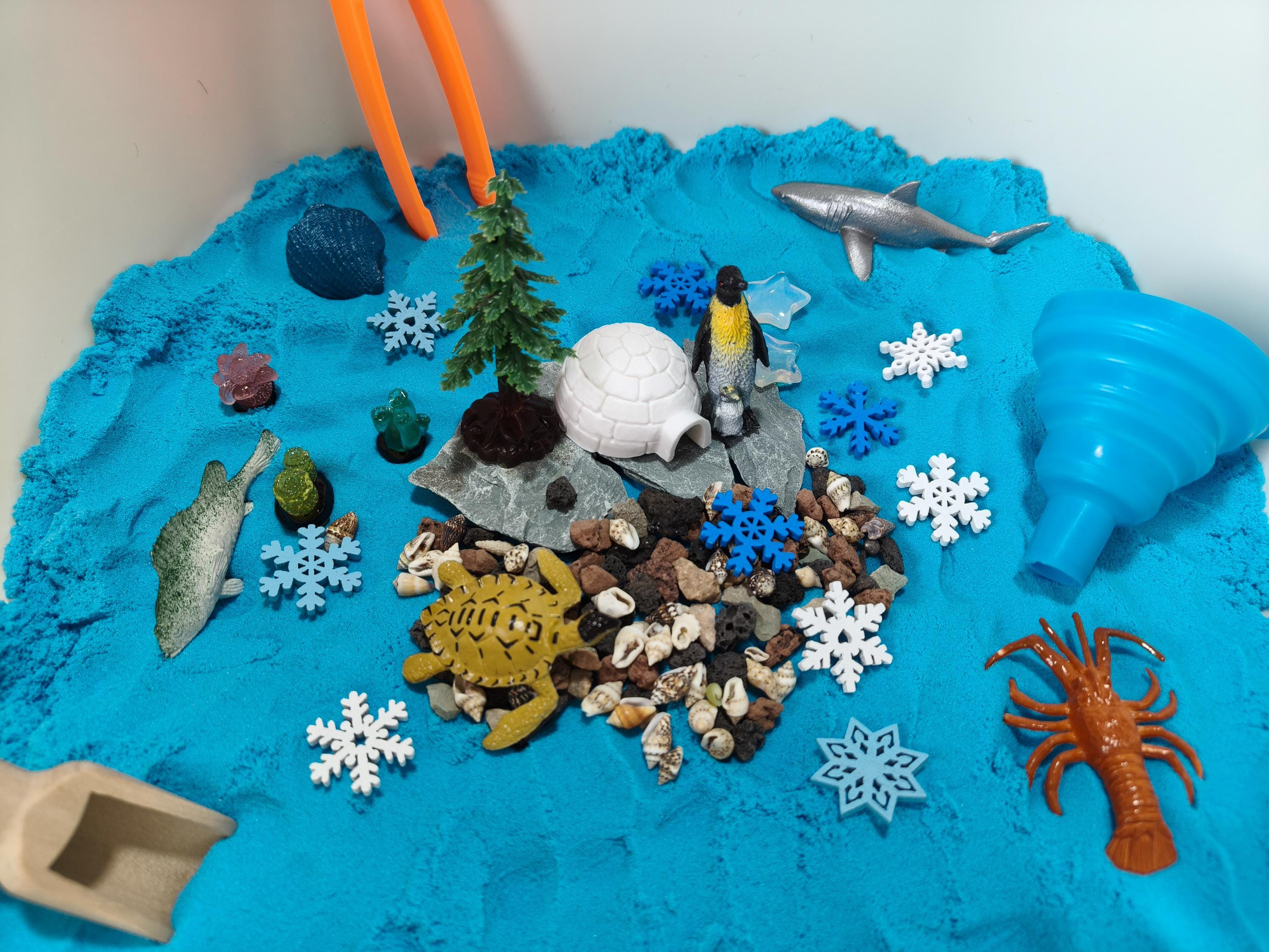 Tuff Tray Kit - Winter Ocean